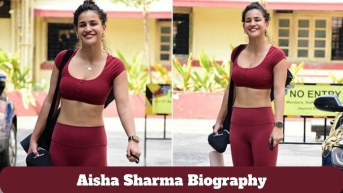 Aisha Sharma Biography