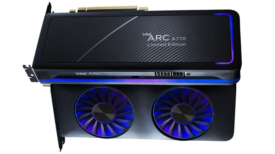 Intel's Mid-range Arc A770 GPU