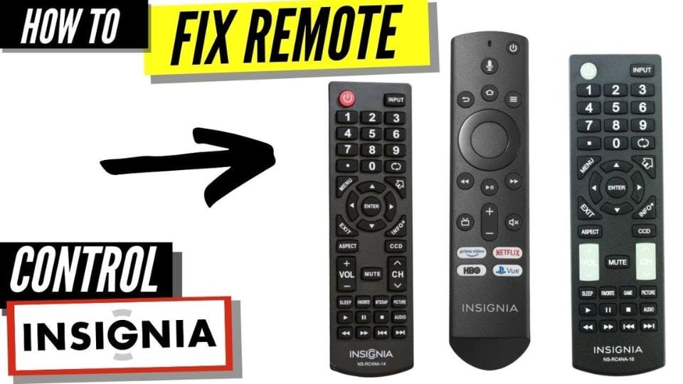 InsigniInsignia TV Remote Not Workinga TV Remote Not Working